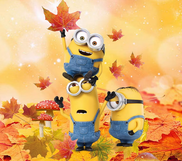 HD-wallpaper-2160x1920px-autumn-cartoons-friends-minions