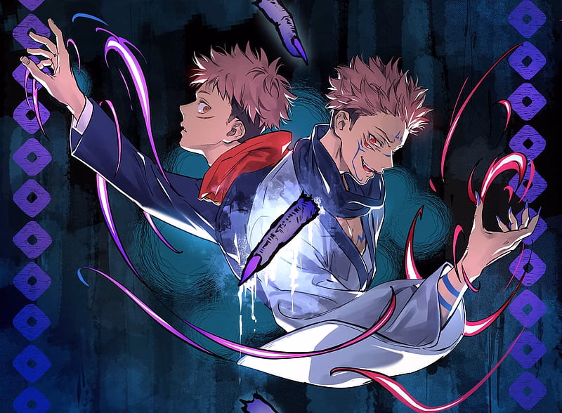 HD-wallpaper-anime-jujutsu-kaisen-boy-sukuna-jujutsu-kaisen-yuji-itadori