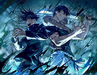 HD-wallpaper-anime-jujutsu-kaisen-megumi-fushiguro-toji-fushiguro-thumbnail