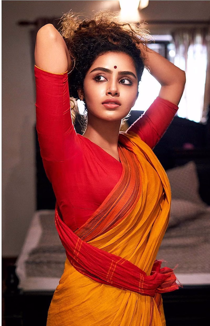 HD-wallpaper-anupama-parameswaran-actress-anupamaparameswaran-malayalam-actress-malayalam-movie-sarees-tamil-actress-telugu-actress-telugu-movie