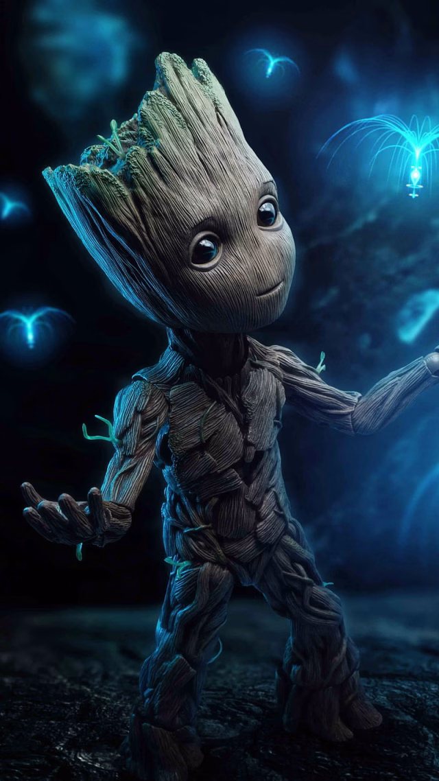 HD-wallpaper-baby-groot-black-dragon-super-warriors