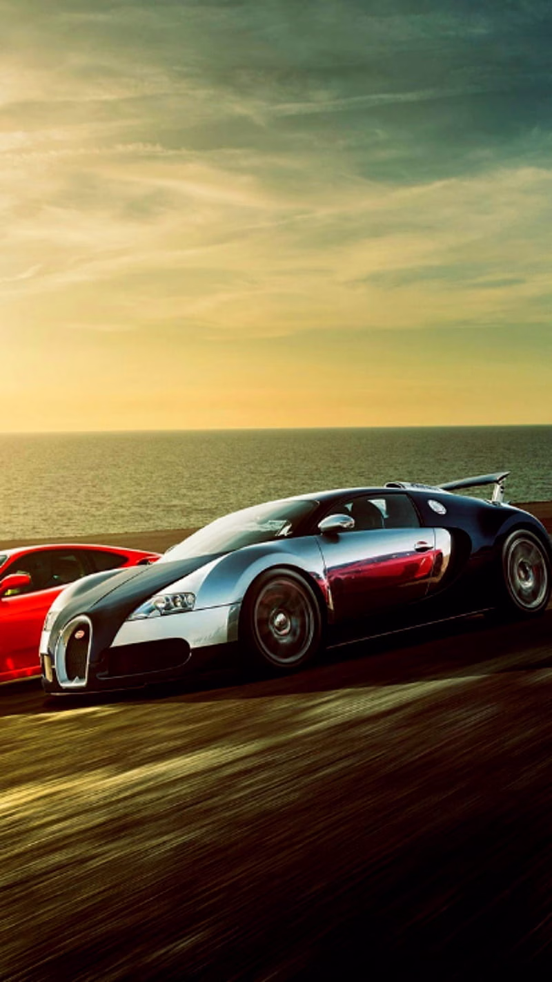 HD-wallpaper-beach-run-auto-buggati-hight-speed-silver-speed-sunset