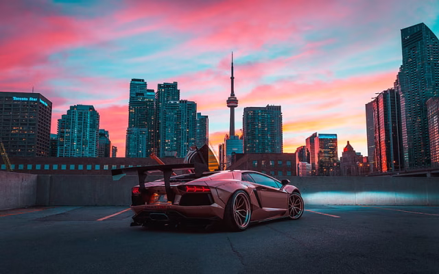 HD-wallpaper-custom-lamborghini-aventador-in-cn-tower-lamborghini-aventador-lamborghini-cars