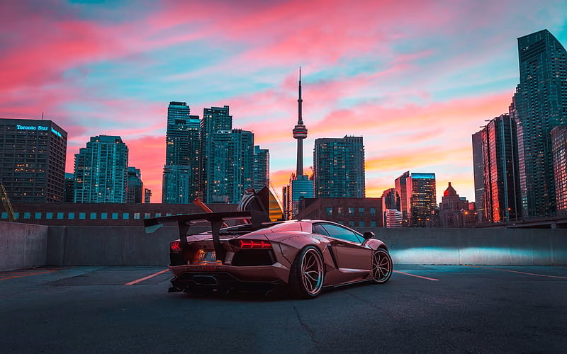 HD-wallpaper-custom-lamborghini-aventador-in-cn-tower-lamborghini-aventador-lamborghini-cars