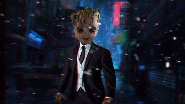 HD-wallpaper-cute-baby-groot-in-suit