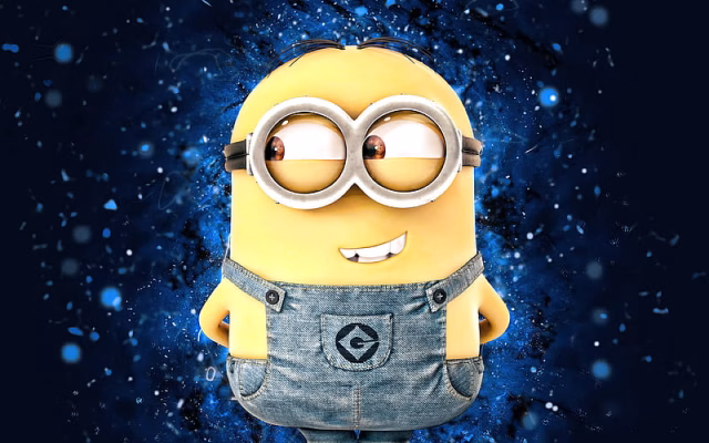 HD-wallpaper-dave-blue-neon-lights-dave-the-minion-minions-the-rise-of-gru-fan-art-despicable-me-minions-dave-minions