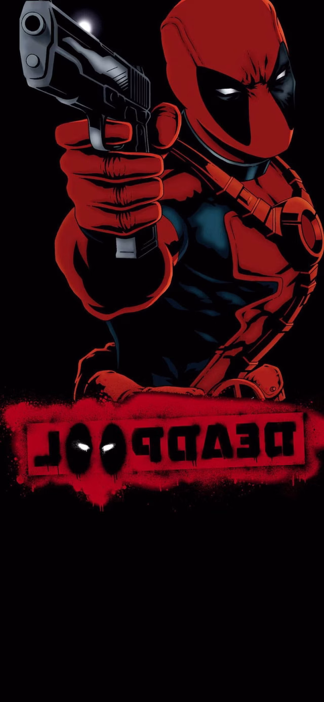 HD-wallpaper-deadpool-gun-marvel-wade-wilson-punchhole