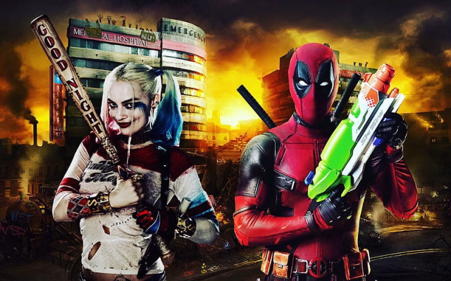 HD-wallpaper-deadpool-harley-quinn-characters-movies-actors