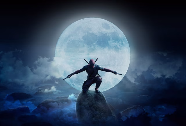 HD-wallpaper-deadpool-in-the-night-deadpool-superheroes-artwork-digital-art-behance