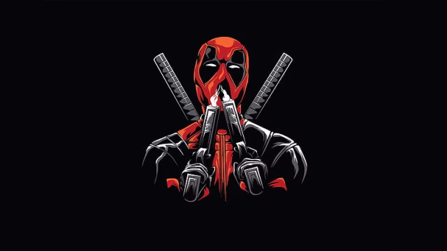 HD-wallpaper-deadpool-minimal-design-deadpool-superheroes-artwork-digital-art-behance