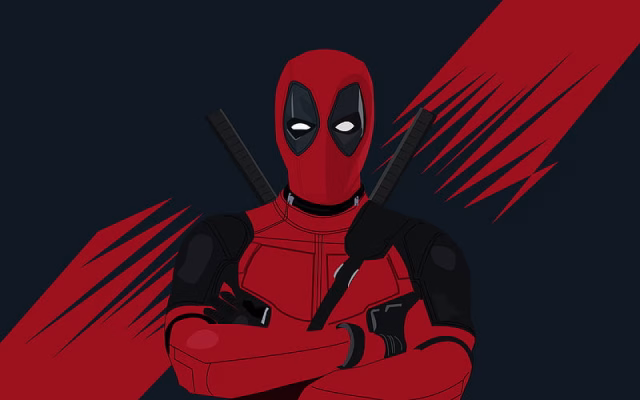 HD-wallpaper-deadpool-minimal-superheroes-fan-art-marvel-comics-deadpool