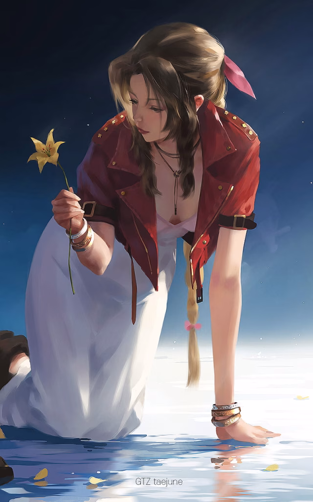 HD-wallpaper-digital-art-artwork-2d-portrait-display-vertical-final-fantasy-vii-taejune-kim-final-fantasy-vii-remake-aerith-gainsborough-final-fantasy-bent-over-brunette