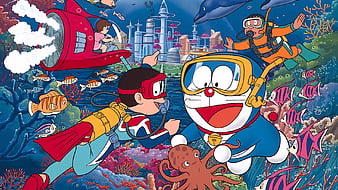 HD-wallpaper-doraemon-and-friends-in-deep-sea-doraemon-thumbnail