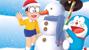 HD-wallpaper-doraemon-and-nobita-are-enjoying-winter-season-doraemon-thumbnail