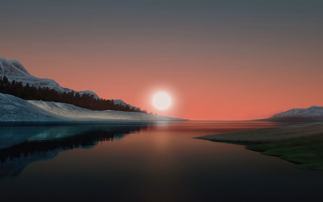 HD-wallpaper-earth-sunset-sun-river-windows-11-landscape