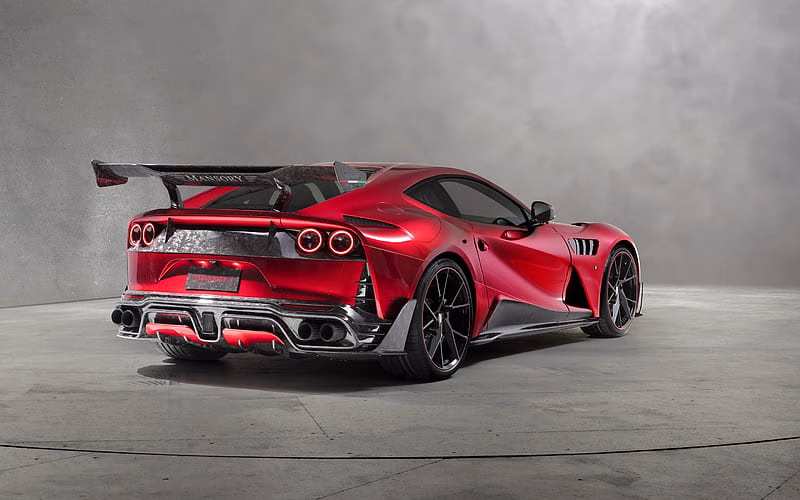 HD-wallpaper-ferrari-812-mansory-superfast-stallone-2018-red-supercar-rear-view-tuning-italian-sports-cars-ferrari
