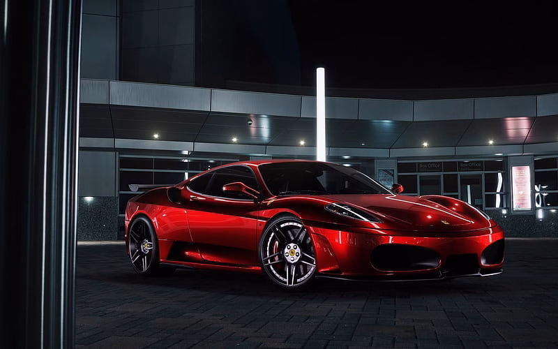 HD-wallpaper-ferrari-f430-supercars-night-red-chrome-f430-ferrari