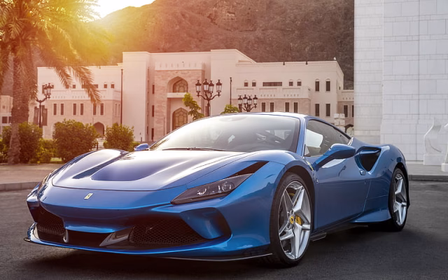 HD-wallpaper-ferrari-f8-tributo-2019-blue-supercar-front-view-new-blue-f8-tributo-italian-cars-ferrari