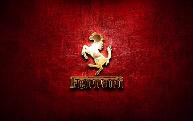 HD-wallpaper-ferrari-golden-logo-cars-brands-artwork-red-metal-background-creative-ferrari-logo-brands-ferrari