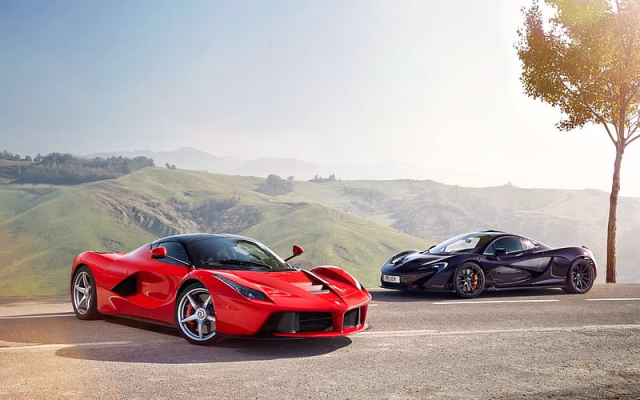 HD-wallpaper-ferrari-laferrari-mclaren-650s-moutian-red-ferrari-black-mclaren