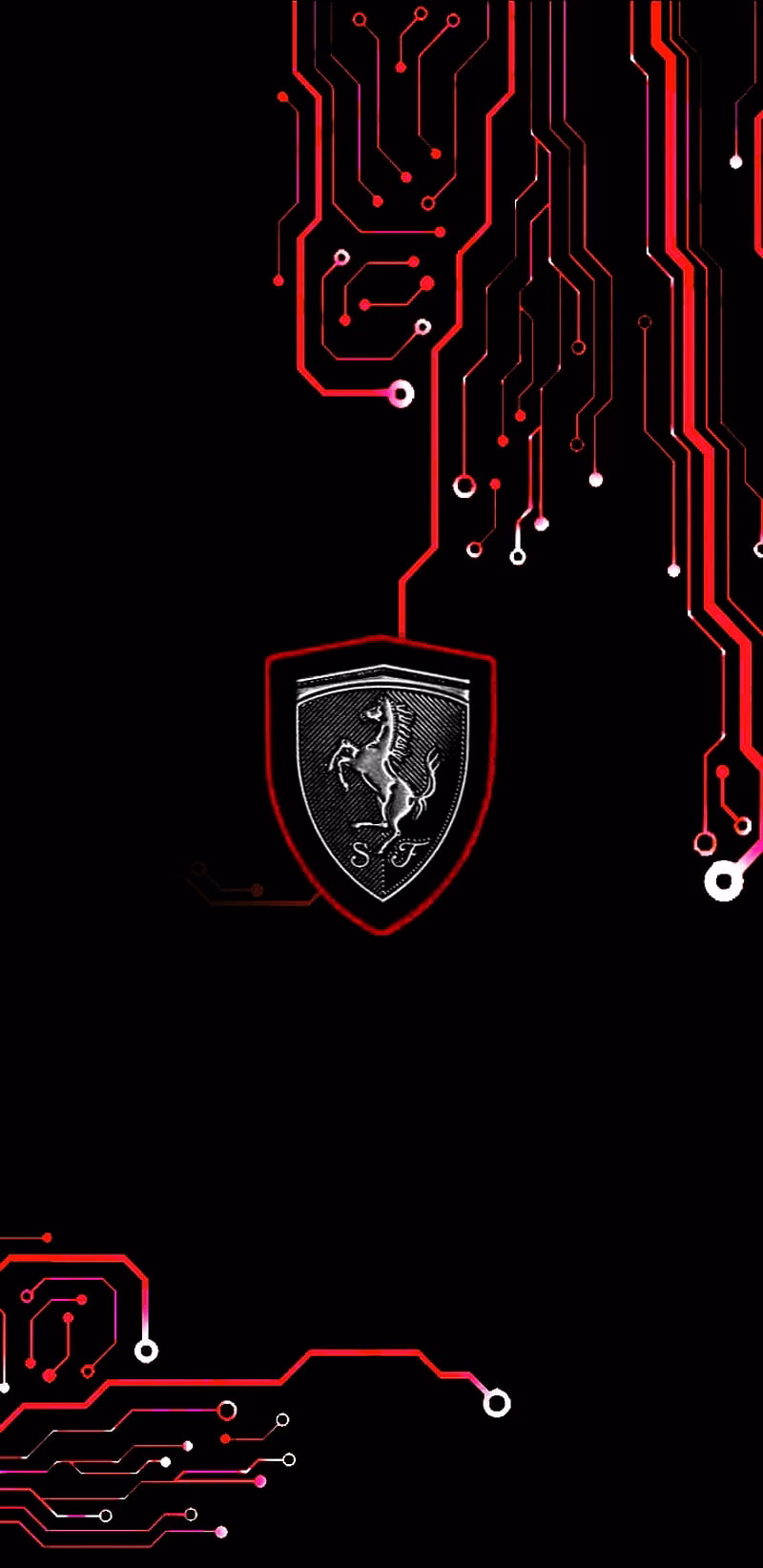 HD-wallpaper-ferrari-logo-red-tech