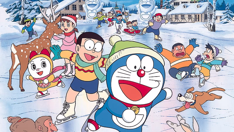 HD-wallpaper-friendship-of-nobita-and-doraemon-doraemon