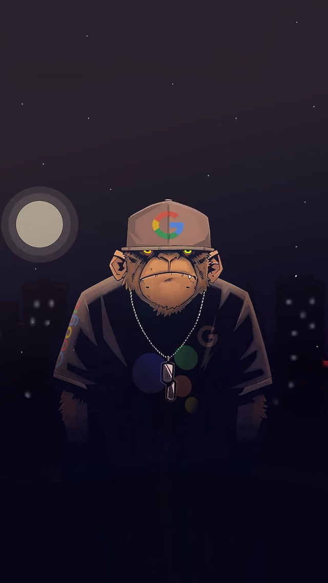 HD-wallpaper-google-black-monkey