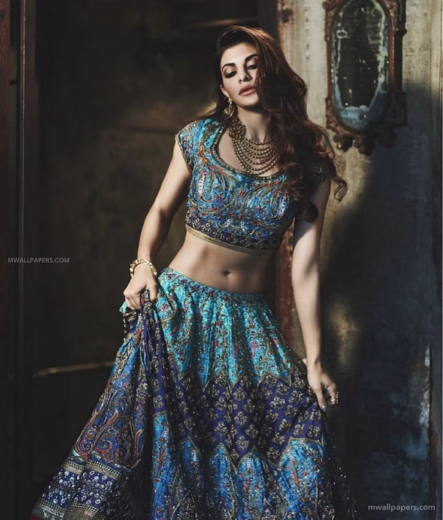 HD-wallpaper-jacqueline-fernandez-graphy-hoot-traditional-dress