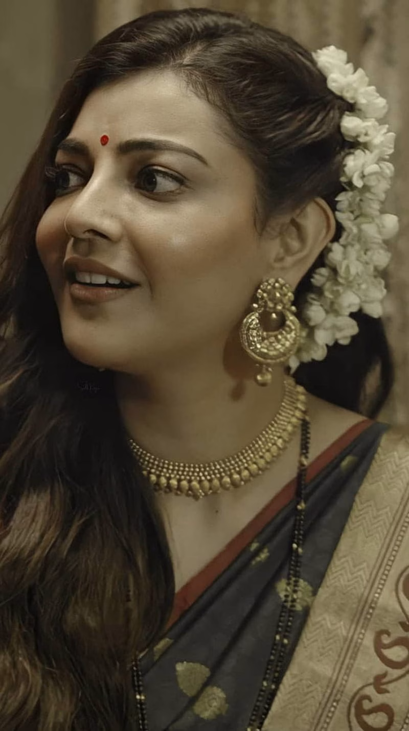 HD-wallpaper-kajal-agarwal-beautiful-saree-lover