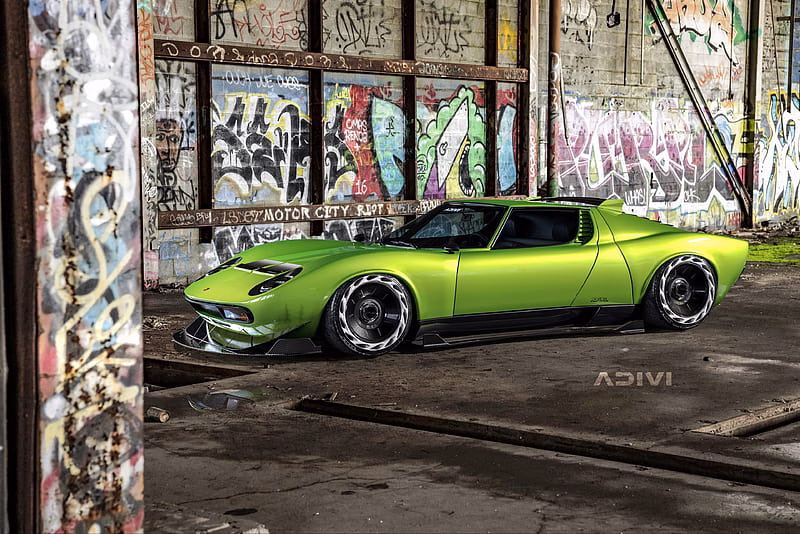 HD-wallpaper-lamborghini-miura-widebody-lamborghini-miura-lamborghini-cars-behance