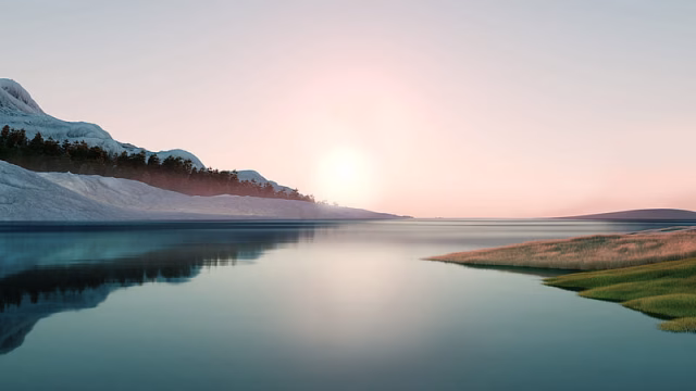 HD-wallpaper-landscape-river-sun-windows-11-windows-11