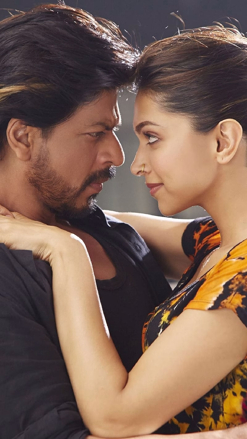 HD-wallpaper-manwa-heroine-with-shah-rukh-khan-manwa-heroine-shah-rukh-khan-actor-deepika-padukone-actress