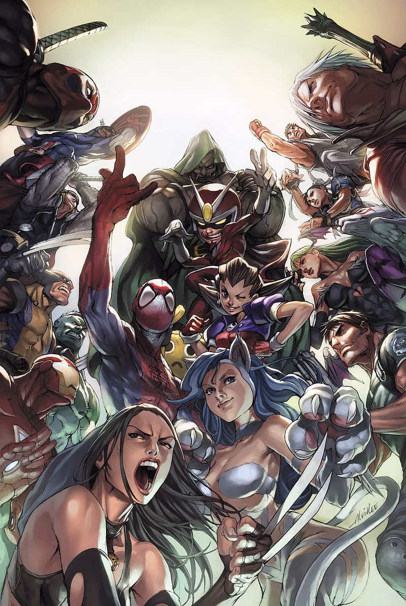 HD-wallpaper-marvel-vs-capcom-3-dante-deadpool-dr-doom-felicia-iron-man-spiderman-tron-bonne-viewtiful-joe-wolverine-x-23