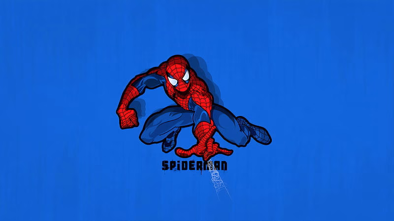 HD-wallpaper-minimal-spiderman