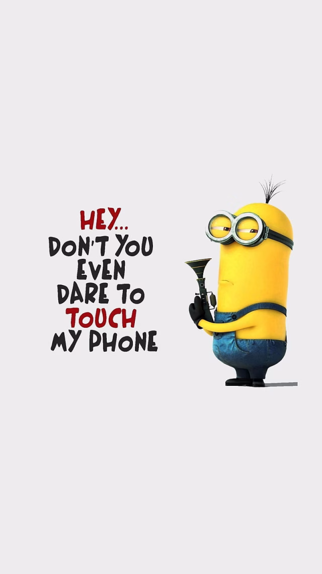 HD-wallpaper-minion-calling-funny-minions-phone-touch
