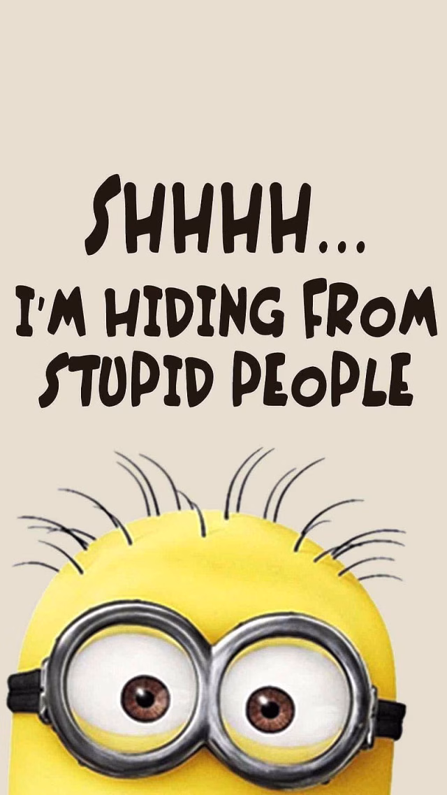 HD-wallpaper-minion-cool-cute-minion-good-hidden-hide-nice-quote-saying