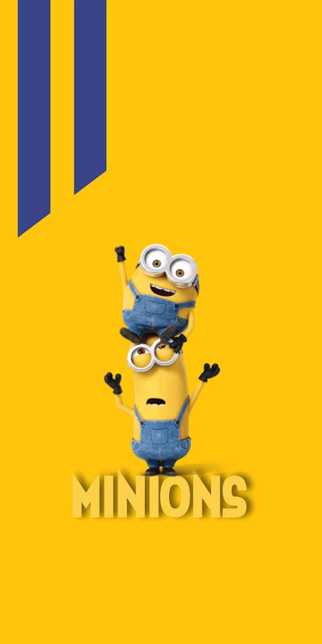HD-wallpaper-minions-bananas-cartoon-despicable-funny-iphone-me-minimalist-minion-yellow