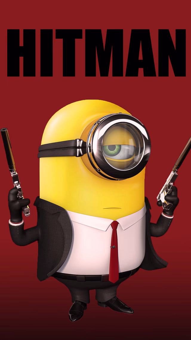 HD-wallpaper-minions-hitman-cartoon-comedy-design-funny-hit-man-minions