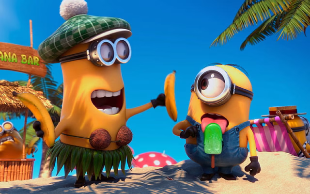 HD-wallpaper-minions-sea-despicable-me-beach-3d-animation-funny-minions