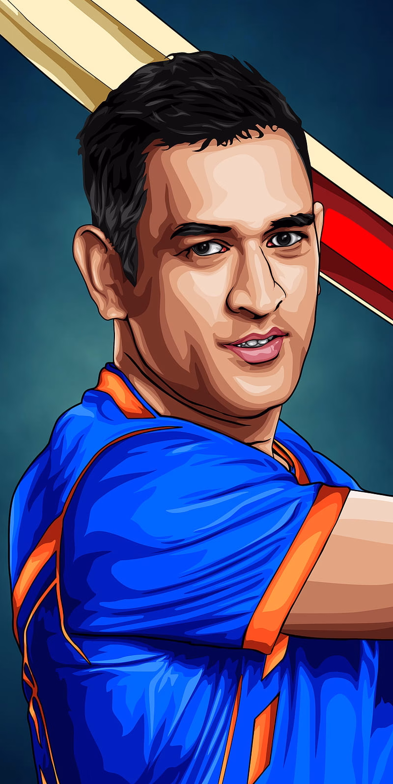 HD-wallpaper-ms-dhoni-indian-cricket-mahi-msdhoni-vector-art-illustration