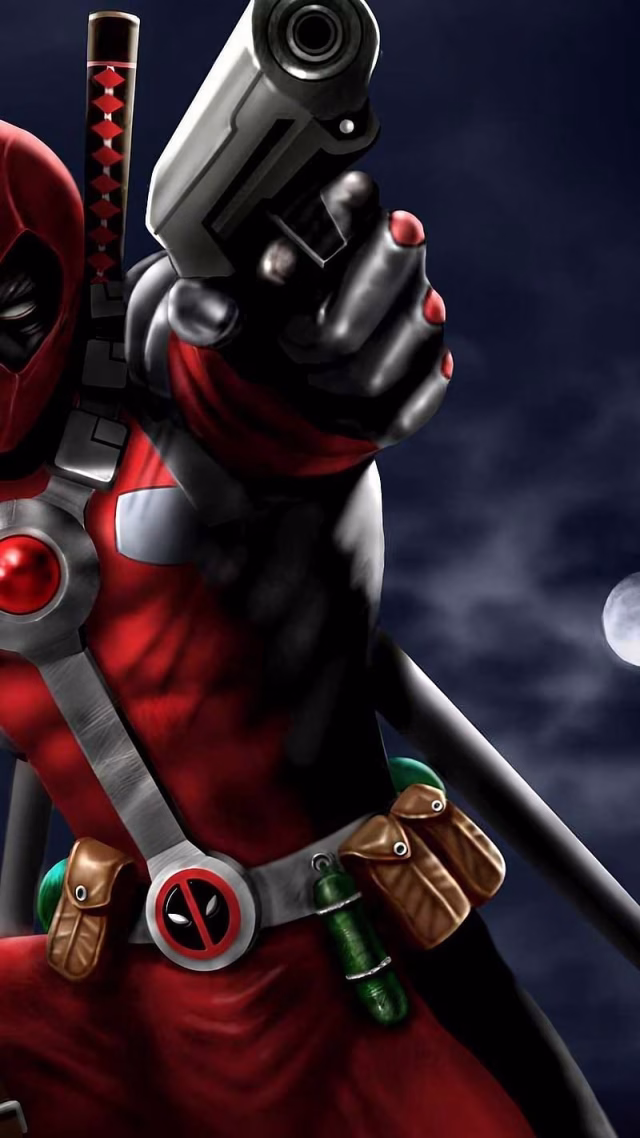 HD-wallpaper-punch-hole-camera-deadpool-animated-superhero-marvel