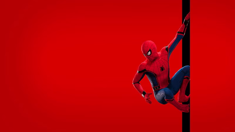 HD-wallpaper-red-blue-spiderman-in-red-background-spiderman