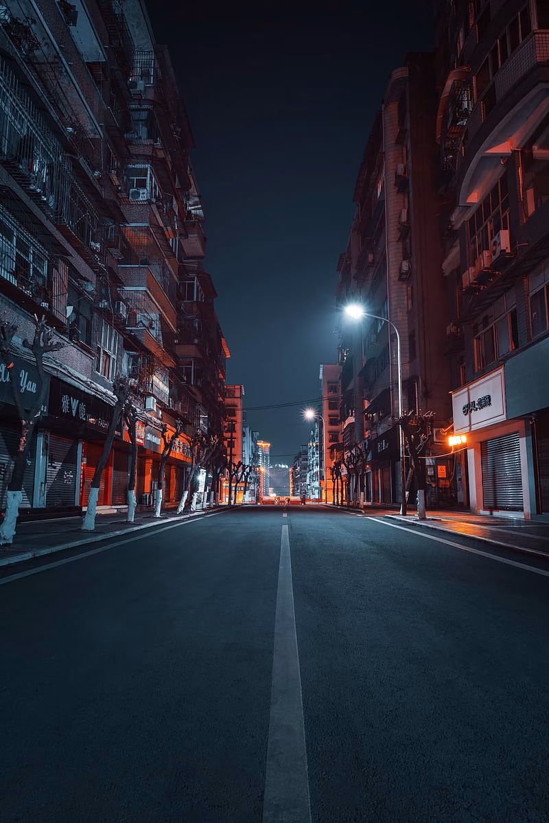 HD-wallpaper-road-city-buildings-street-night