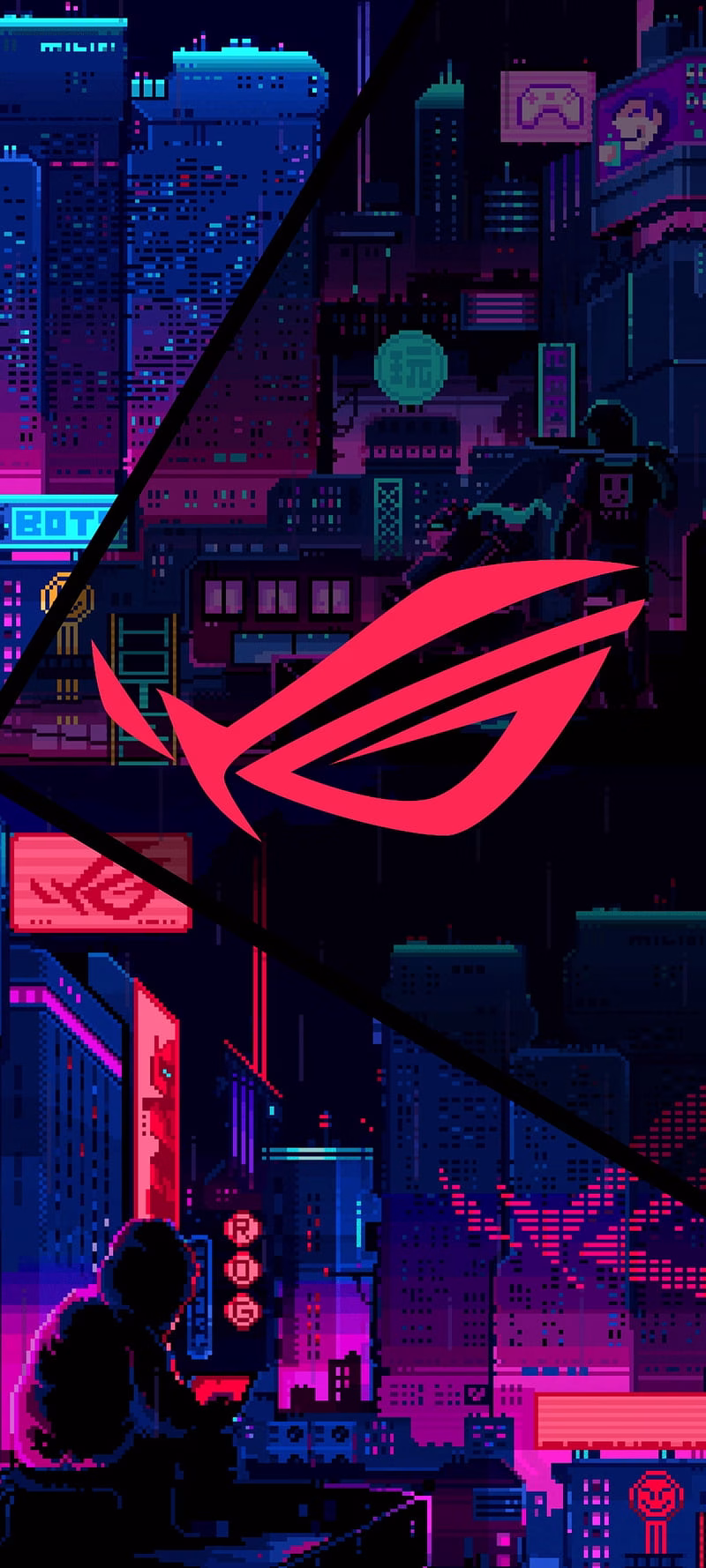HD-wallpaper-rog-red-neon-asus-city-logo-night