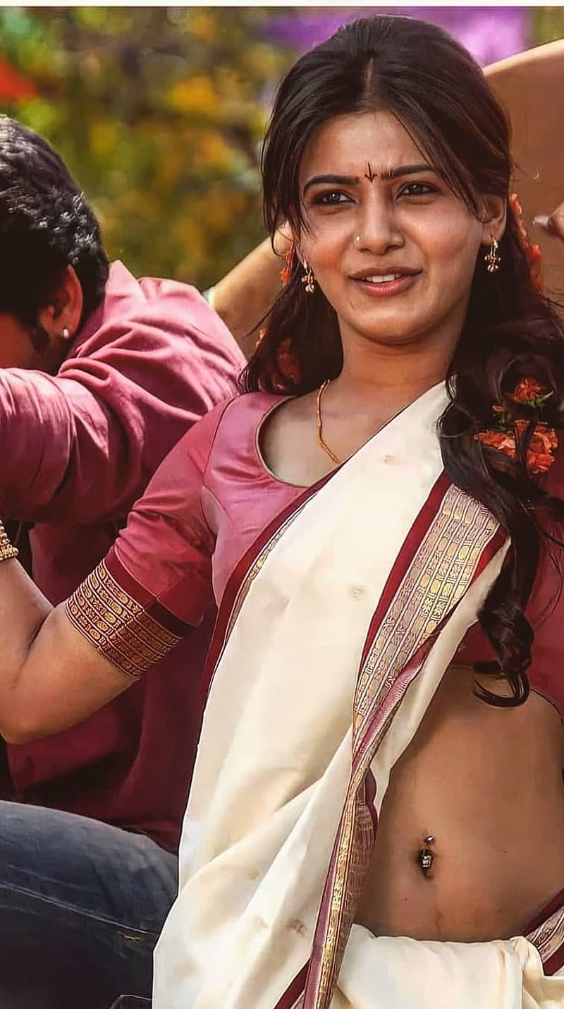 HD-wallpaper-samantha-akkineni-navel-show-saree-lover