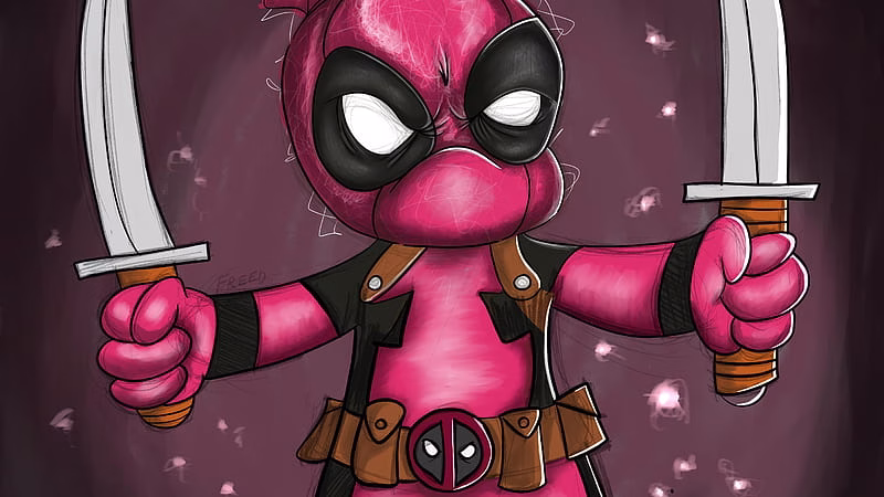 HD-wallpaper-short-deadpool-deadpool-superheroes-artwork-digital-art