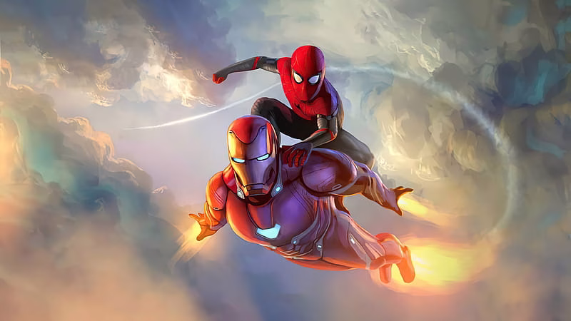 HD-wallpaper-spider-man-and-iron-man