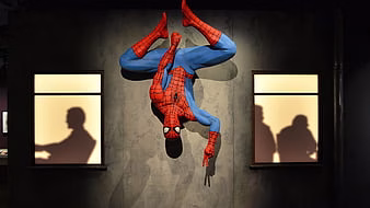 HD-wallpaper-spiderman-hanging-spiderman-superheroes-thumbnail