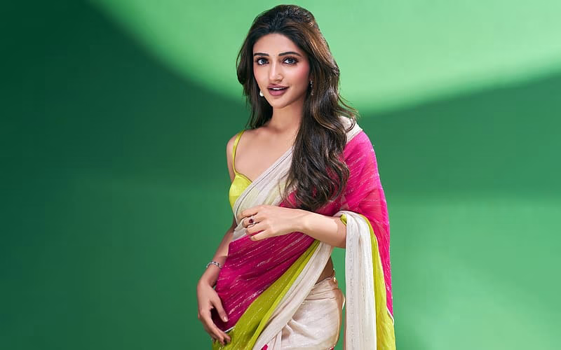 HD-wallpaper-sreeleela-saree-magazine-2025-india-celebrity