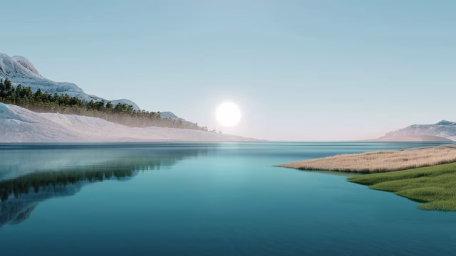 HD-wallpaper-sunrise-landscape-river-sun-windows-11-logo-windows-11-1
